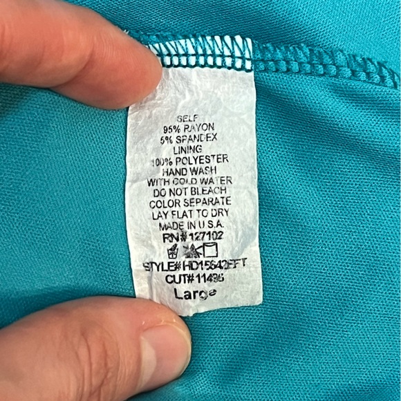 Seafoam and Black Sundress - Picture 6 of 6